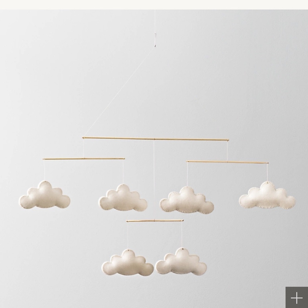 RH Cloud Mobile Nursery Decor